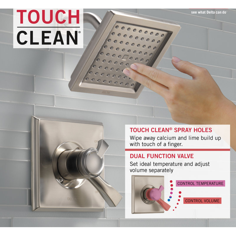 T17251SP,CZ Delta Dryden Shower Faucet & Reviews Wayfair